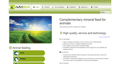 Desktop Screenshot of nutriblock.com